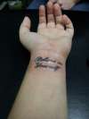 Believe in Yourself wrist tattoo