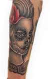 Day of dead girl tattoo