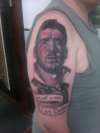 Eric Cantona tattoo