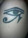 Eye of Horus tattoo