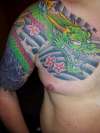 Japanese dragon tattoo