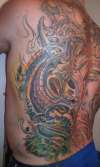 Left side of back done by world renowned Frank Lee tattoo