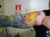 Maiden sleeve 4/4 tattoo