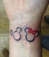 Mickey & Minnie tattoo
