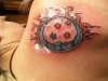 Moon and sun tattoo