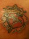 Royal Heart tattoo
