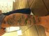 The footprints tattoo