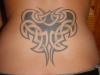 Bottom back no.1 tattoo