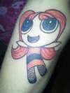my power puff tattoo