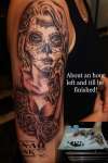 Day of the Dead Girl tattoo