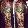 Doom And Gloom Sleeve tattoo