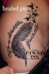 Feather tattoo