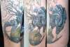 Horror Sleeve tattoo