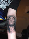 Jesus Of Nazareth Portrait tattoo
