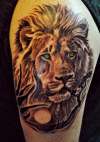 Lion of Judah tattoo