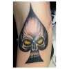 Spade tattoo