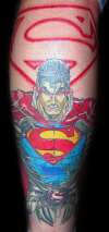 Superman tattoo