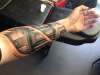 Terminator arm tattoo