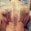 Unfinished Back Piece tattoo