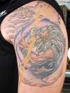 Zeus tattoo