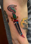 dagger tattoo