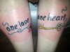 one love one heart tattoo