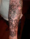 sleeve halfway done now :) tattoo