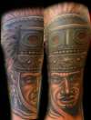 Aztec Prince by Beto Munoz tattoo