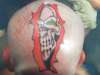 Head tattoo