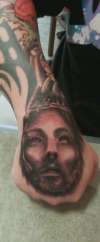 Jesus Portrait tattoo