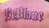 LeBlanc tattoo