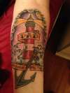 Lighthouse tattoo