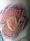 Manchester United tattoo