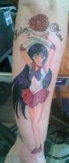 Sailor Mars tattoo