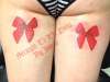 Sexy bows tattoo