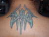 neck tattoo