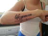 life goes on tattoo
