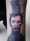 zombie Lincoln tattoo