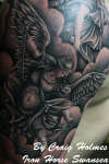 Archangel Michael tattoo by Craig Holmes