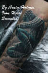 Black Spider man tattoo by Craig Holmes