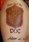 Caduceus tattoo