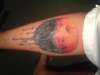 Forbidden fruit tattoo