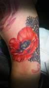 Poppy tattoo