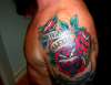 Roses2wkslater tattoo