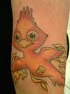 baby Phoenix tattoo
