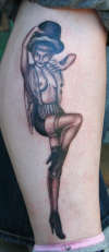 Welsh Lady Tattoo