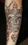 Dark king tattoo