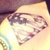 Americas superman tattoo