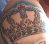 Crown tattoo