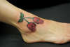 Skull Cherries tattoo